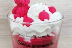 Bougie de Malou cerise